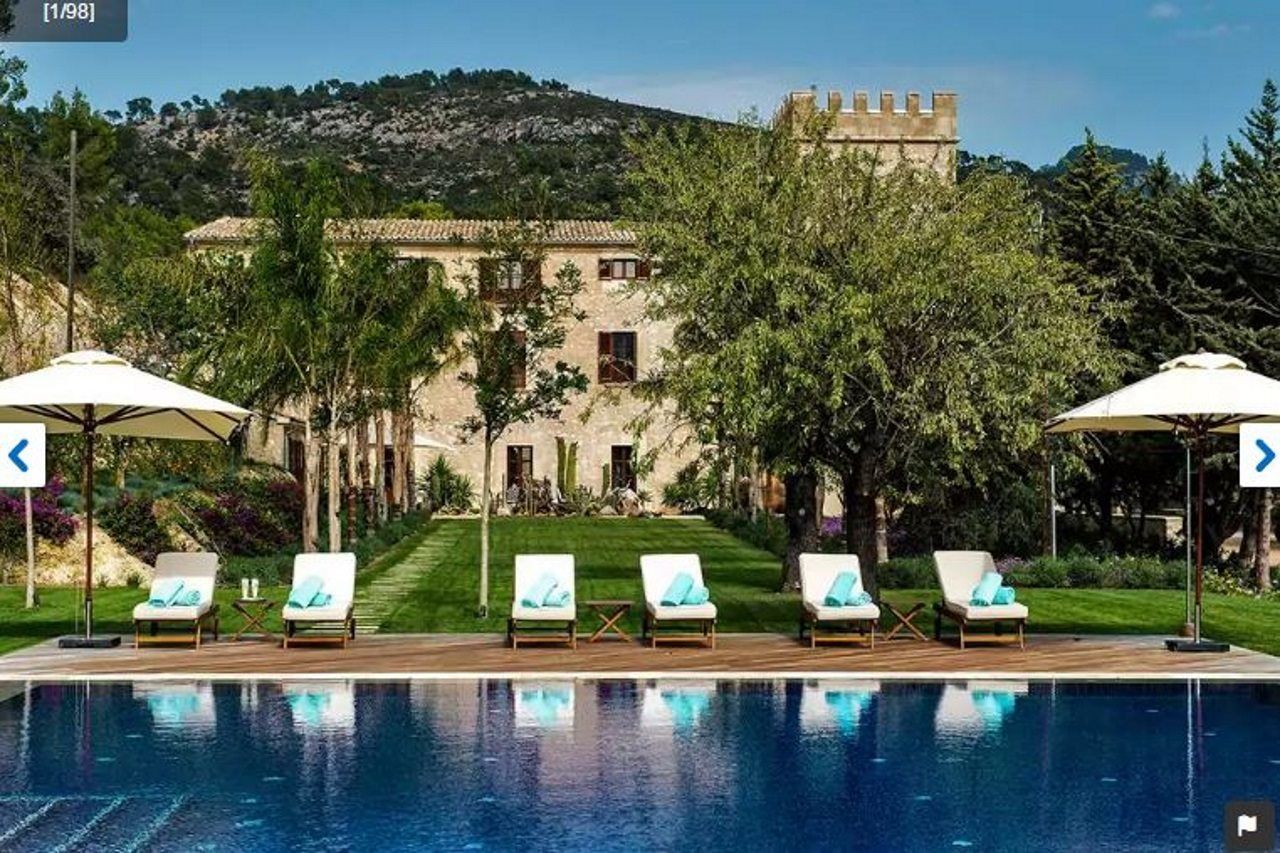 Castell Son Claret - The Leading Hotels Of The World Es Capdella Eksteriør billede